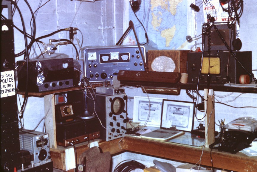 PICT0070HamShack, Valley Stream,NY 1966